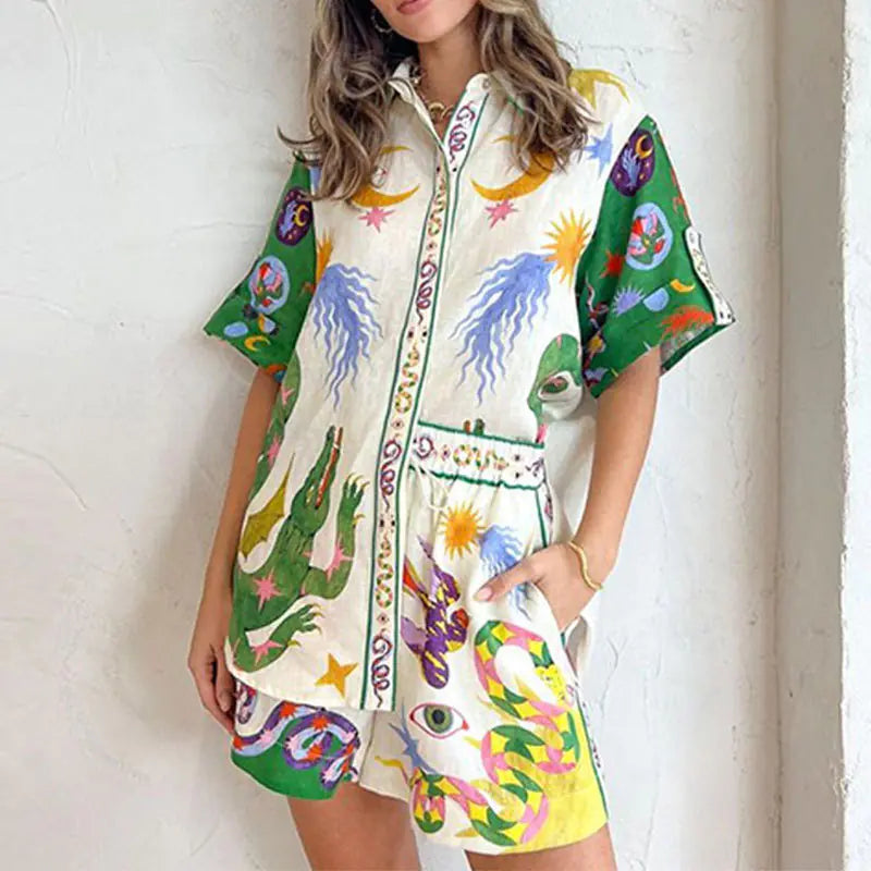 Calma Flora Tweedelige Zomerset