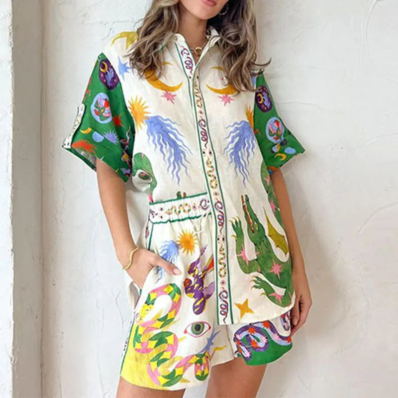 Calma Flora Tweedelige Zomerset