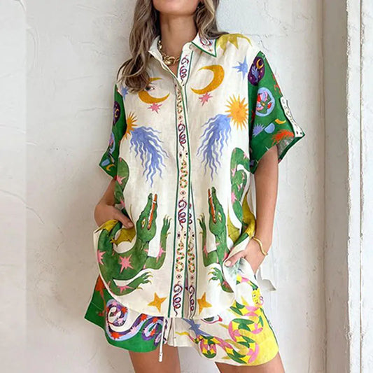 Calma Flora Tweedelige Zomerset