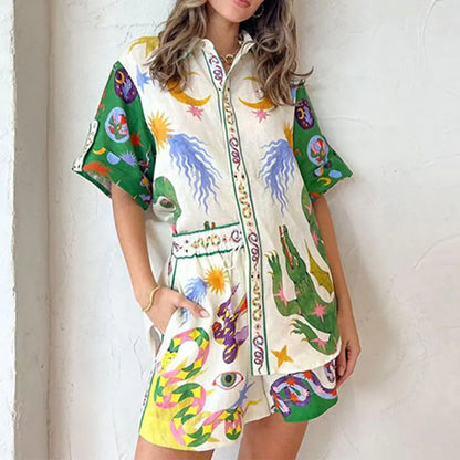 Calma Flora Tweedelige Zomerset